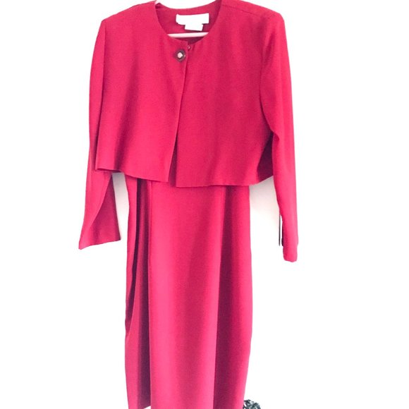 Town & Country Petite Dress with cropped jacket - Picture 3 of 4